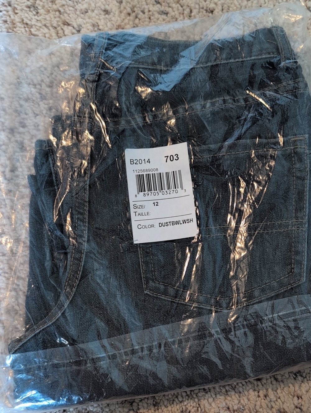 The Children's Place Dusty Blue Wash Kids Jeans Boys 12